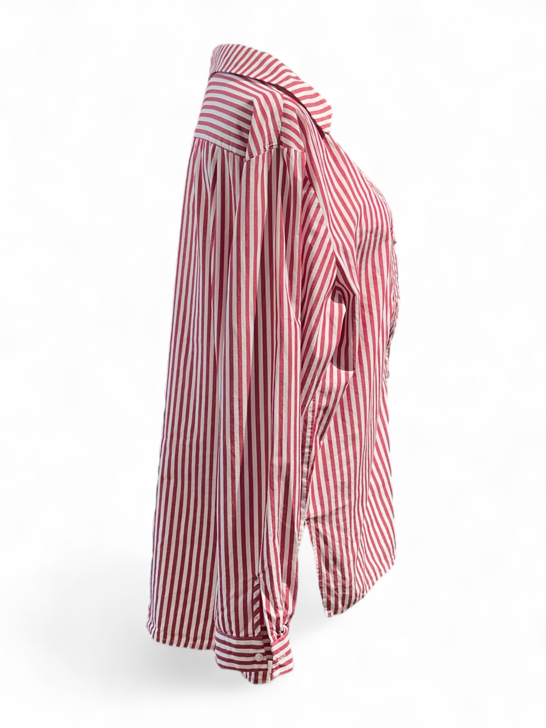 Maje - Deconstructed striped shirt, size 40