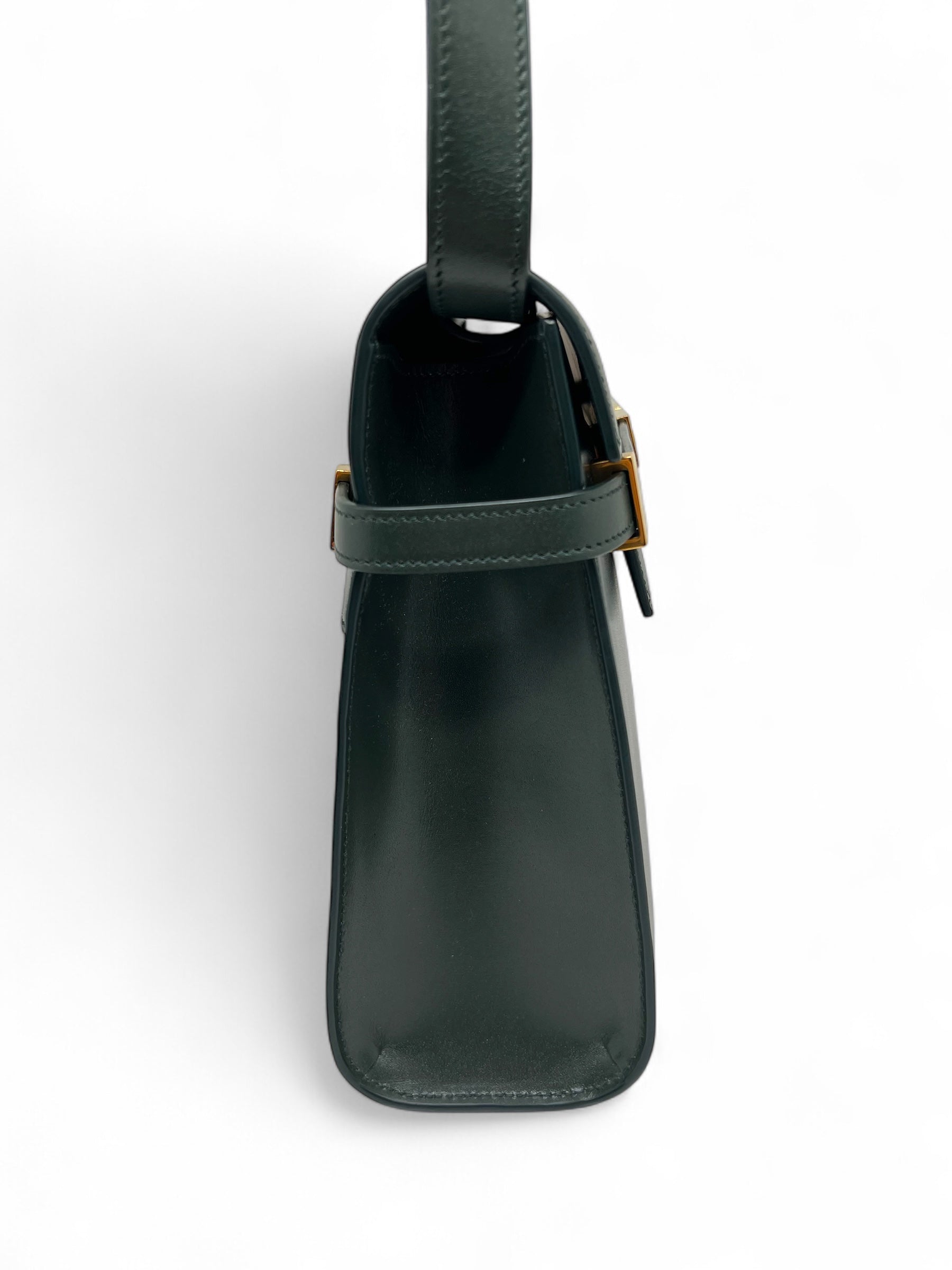Saint Laurent - Sac à main en cuir Manhattan