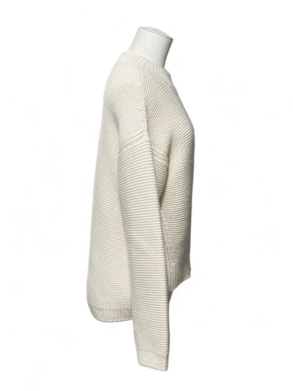 Hermès - Pull en cachemire beige T38