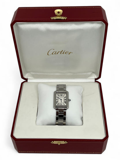 Cartier - Montre Cartier Tank solo en acier