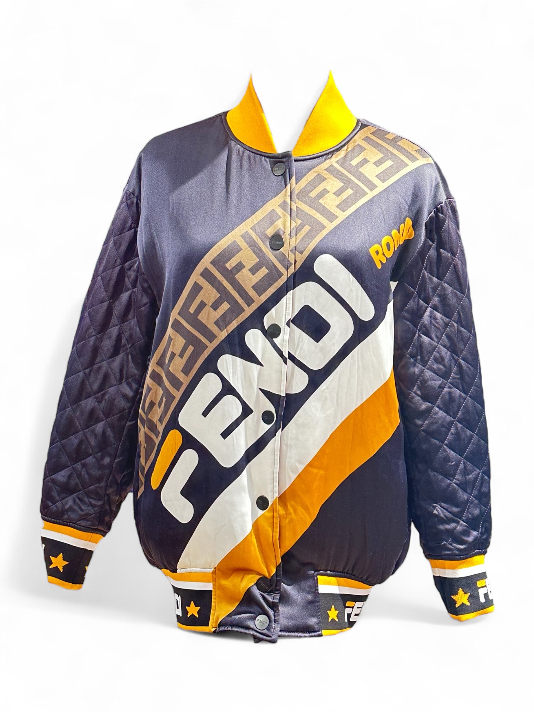 Fendi - Giacca reversibile T36