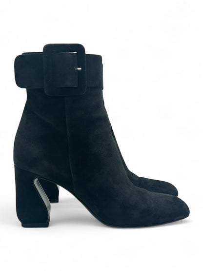 Sergio Rossi - Bottines à talon avec boucle T37