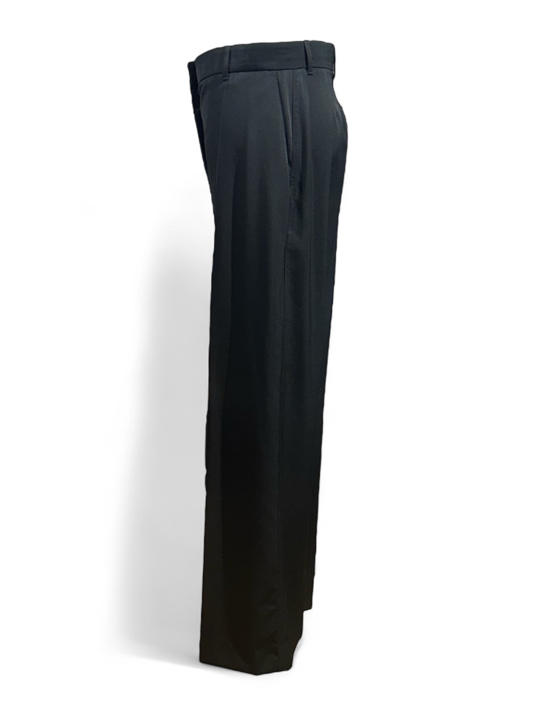 Lanvin - Pantalon de tailleur noir T38