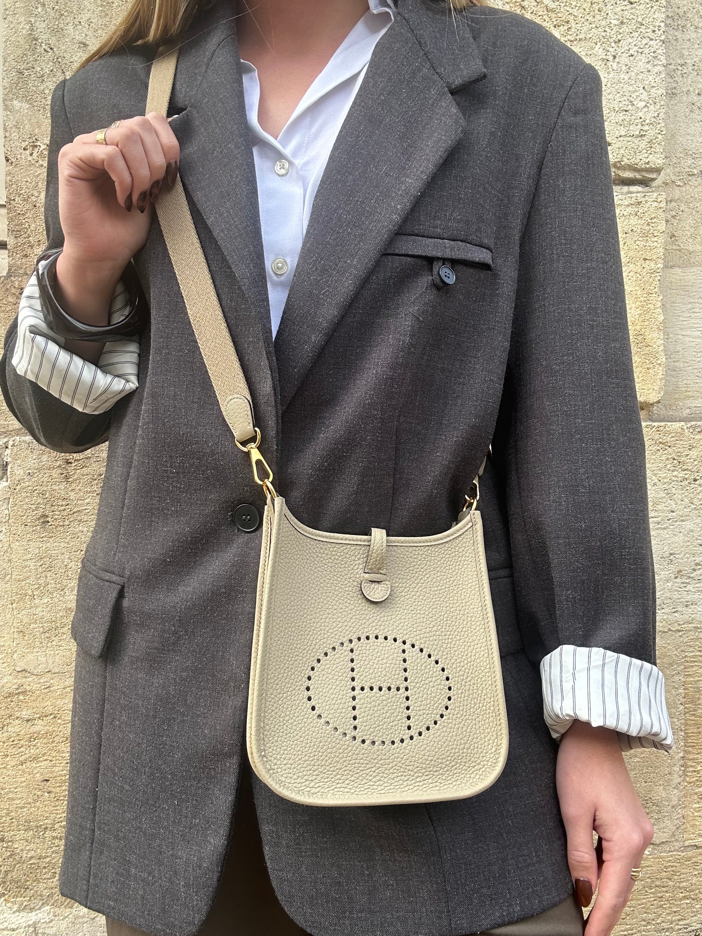 Hermès - Borsa Evelyne 16 Amazon Taurillon Clemence Trench