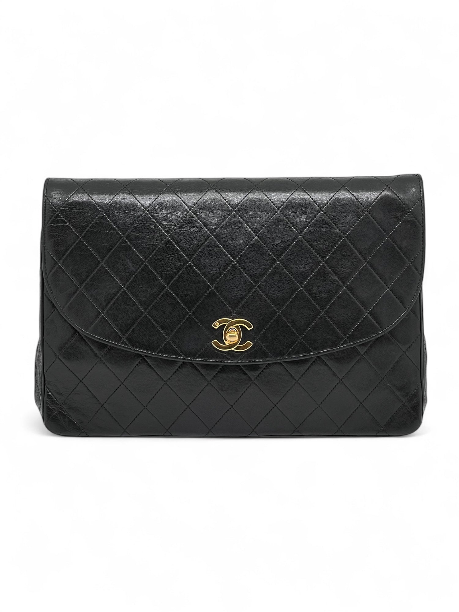 Chanel - Sac noir bandoulière classique
