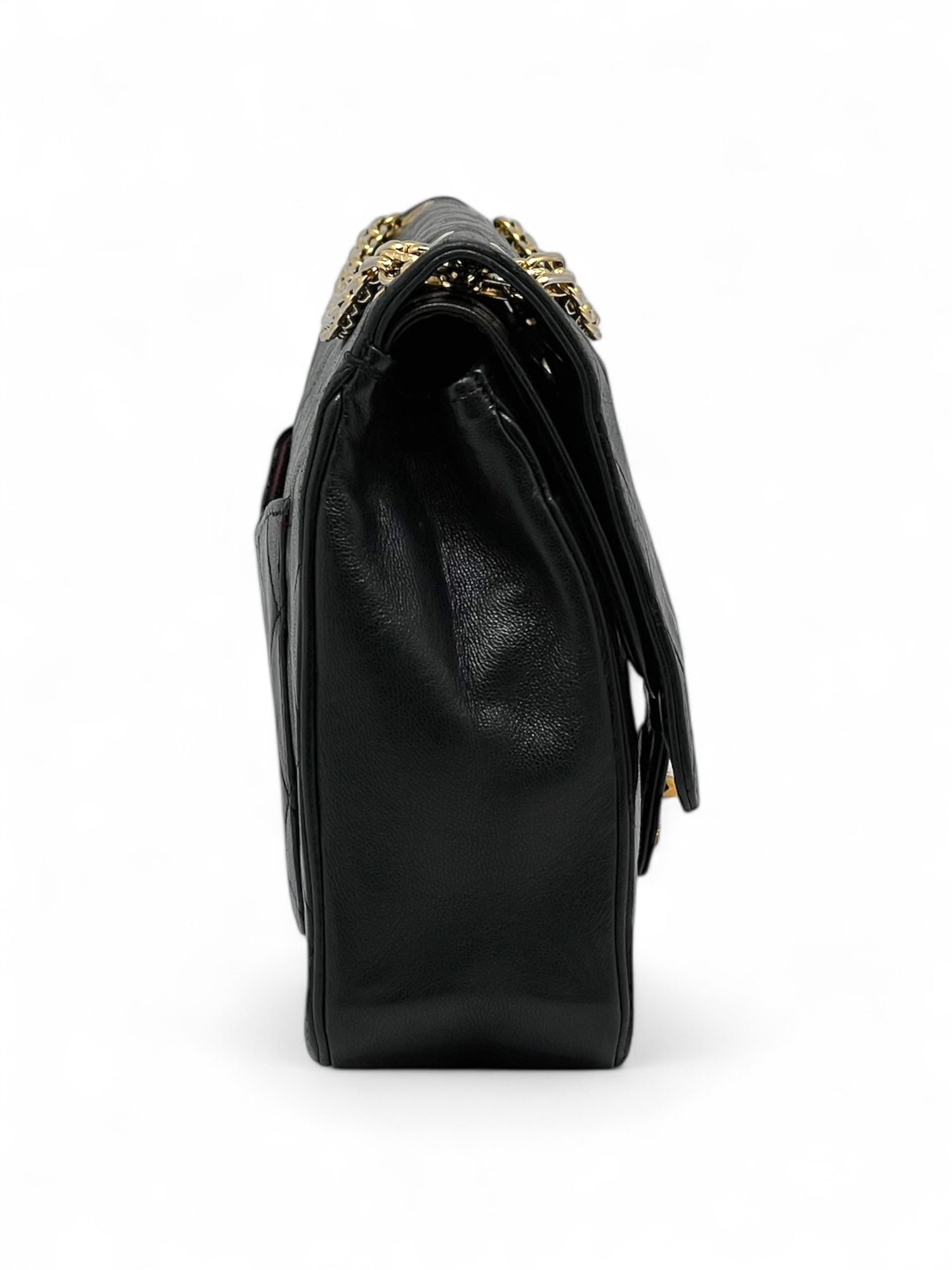 Chanel - Sac double flap chaîne grain de riz