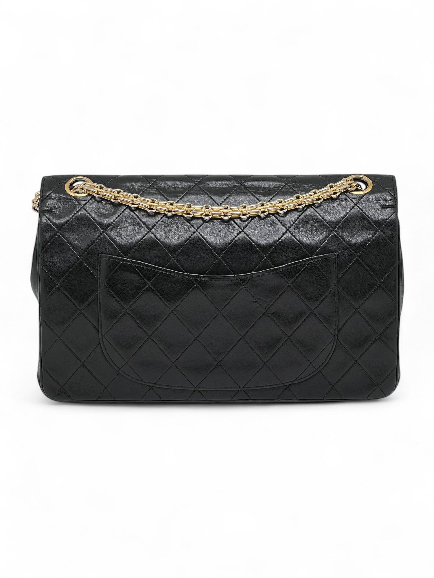 Chanel - Sac double flap chaîne grain de riz