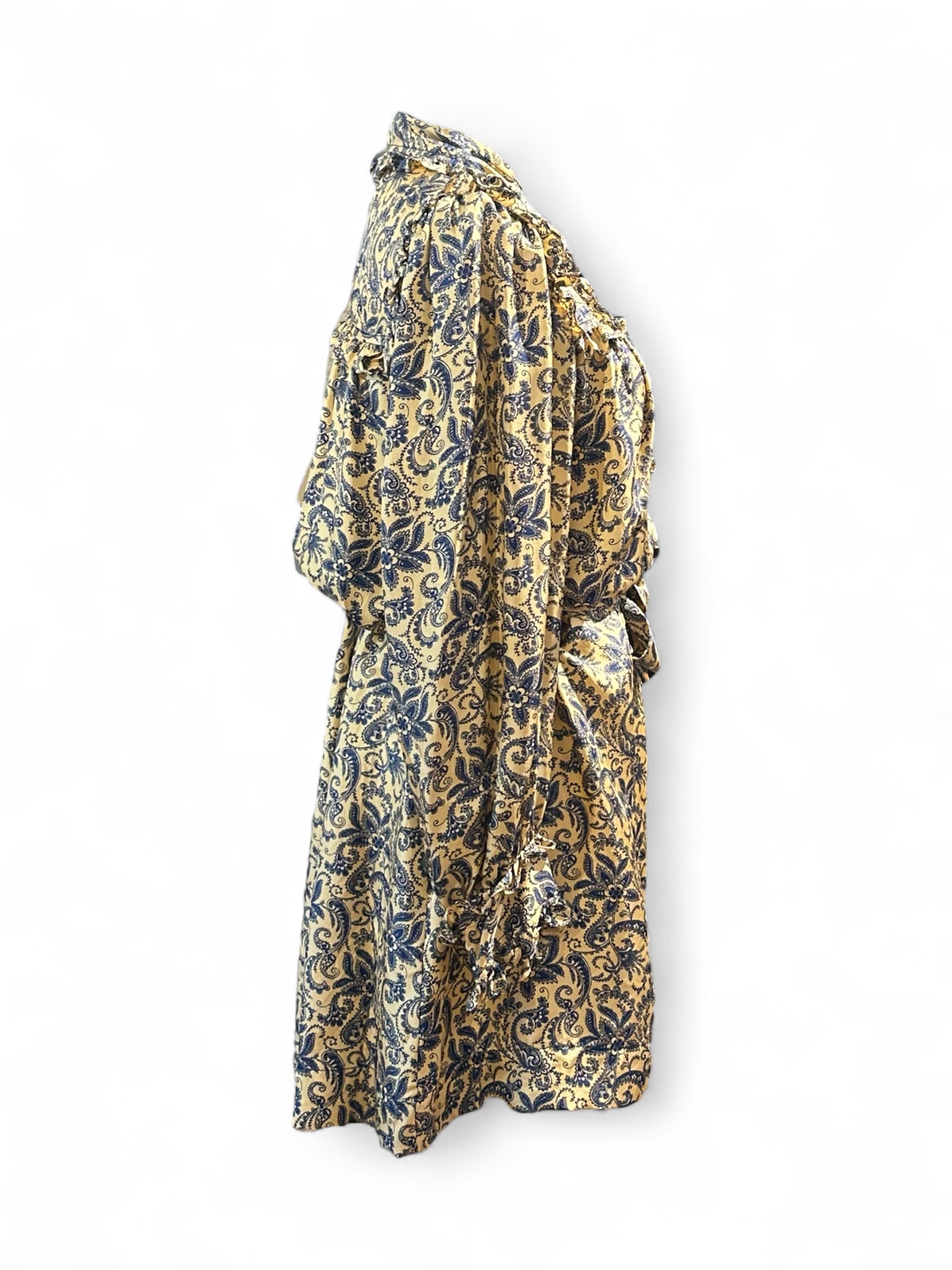 Sandro - Robe à motifs bleu T36