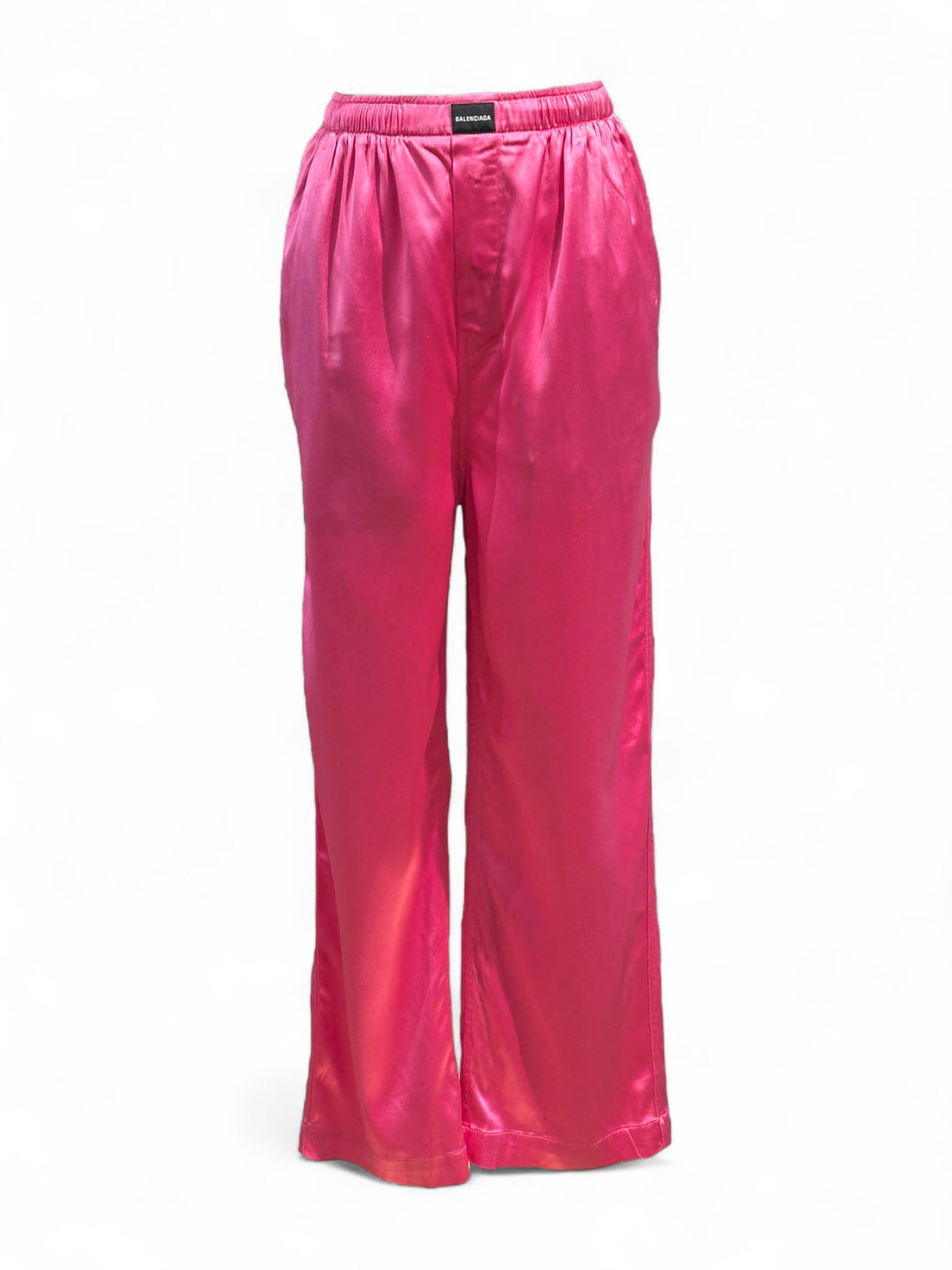 Balenciaga - Pantalon rose fluide T34