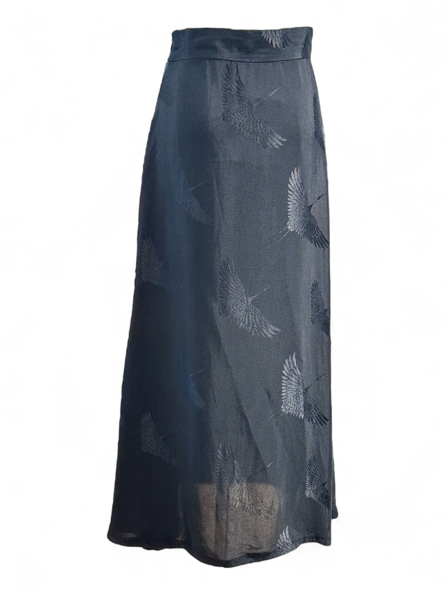 Sandro - Jupe noir à imprimé T36