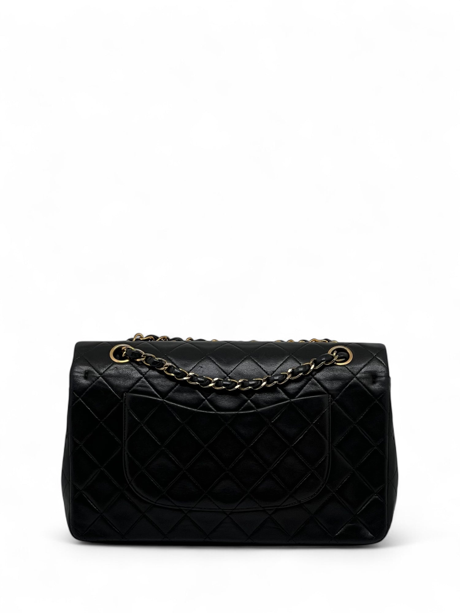 Chanel - Sac Timeless 25 double flap noir