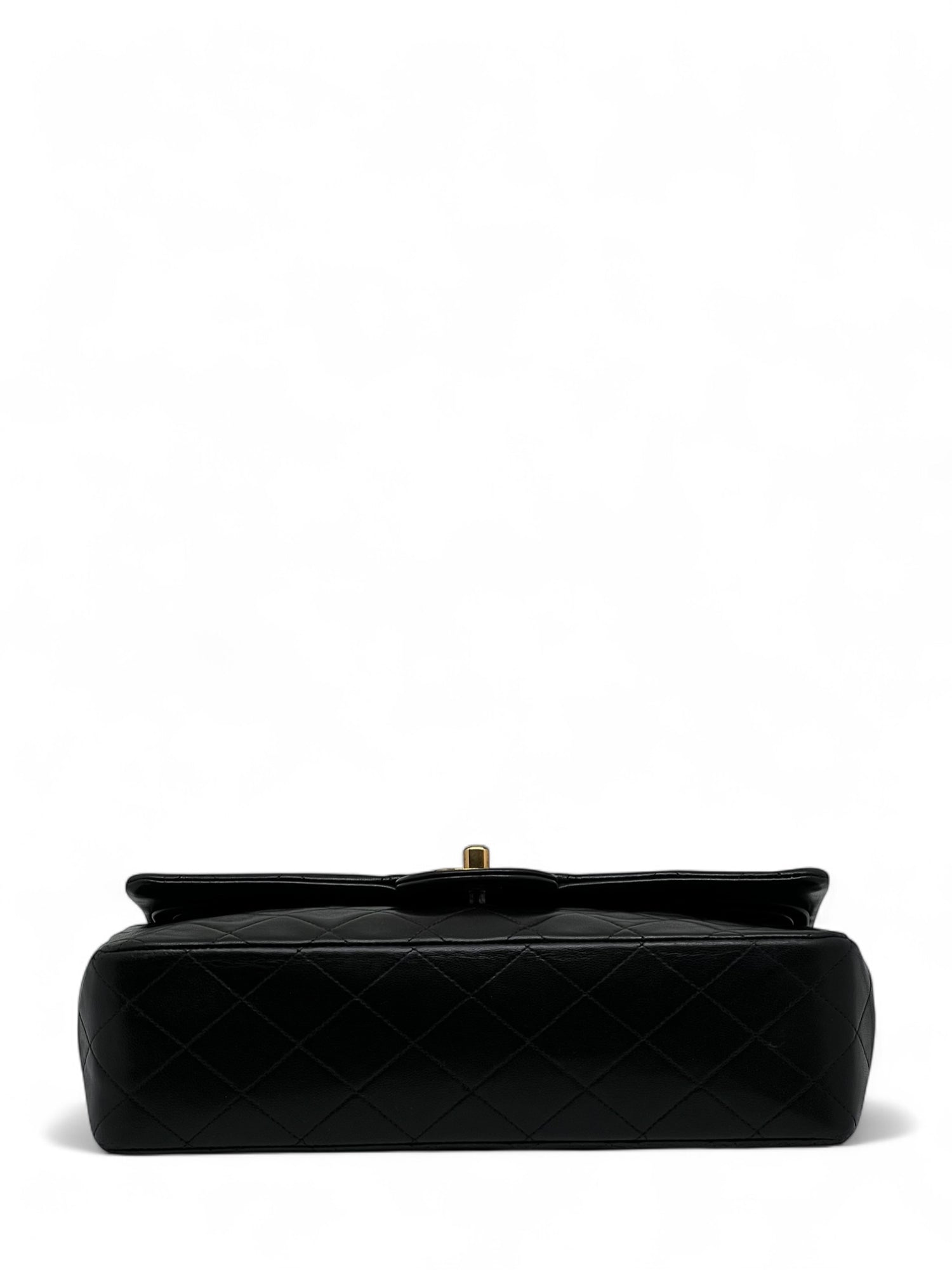 Chanel - Sac Timeless 25 double flap noir