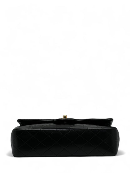 Chanel - Sac Timeless 25 double flap noir