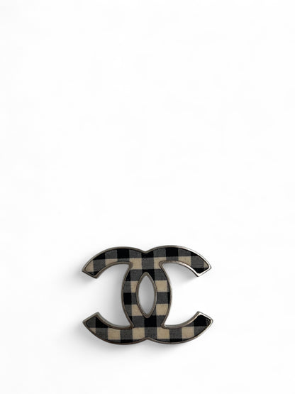 Chanel - Broche Vichy