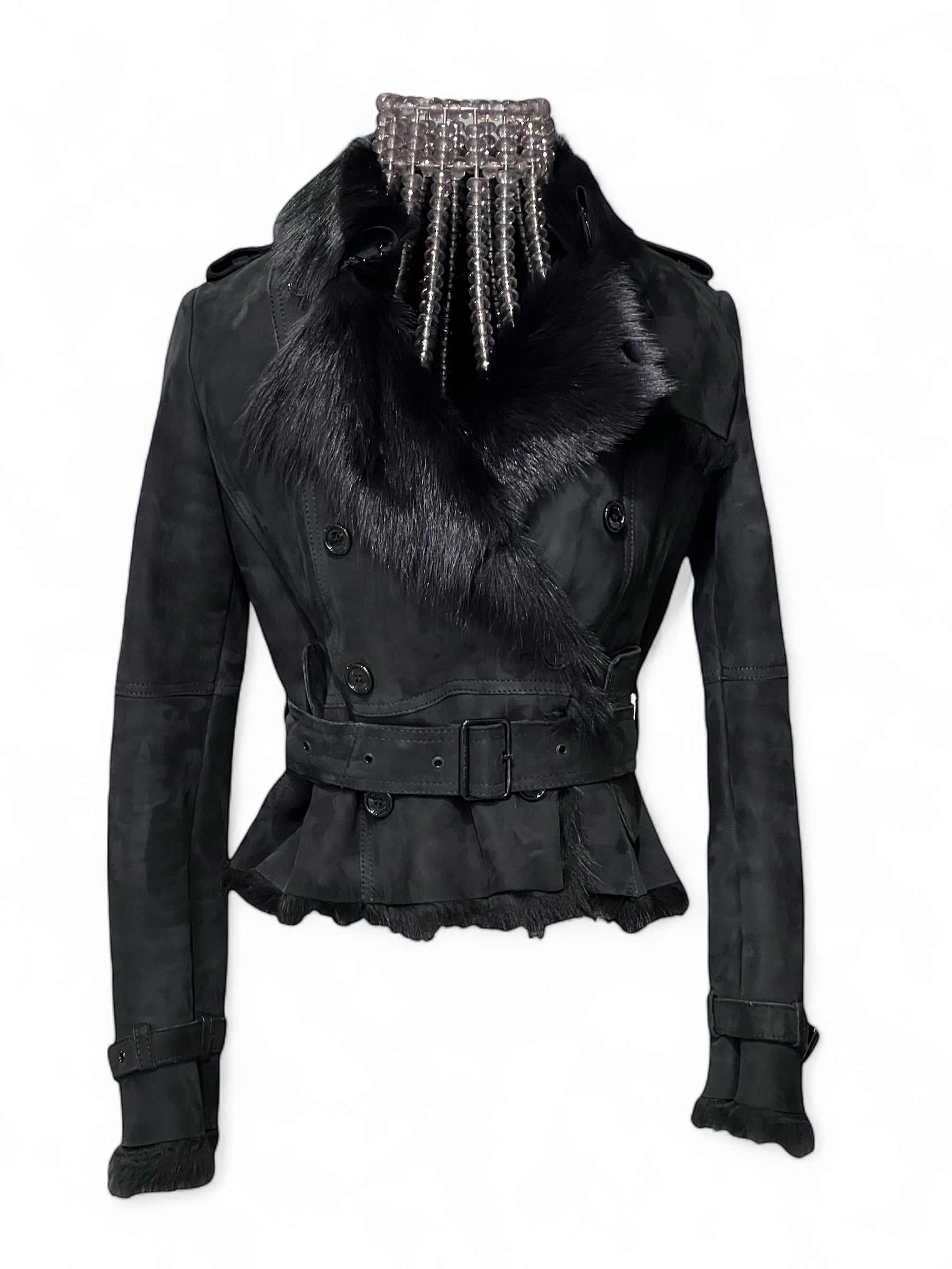 Burberry - Lammfelljacke Gr.38