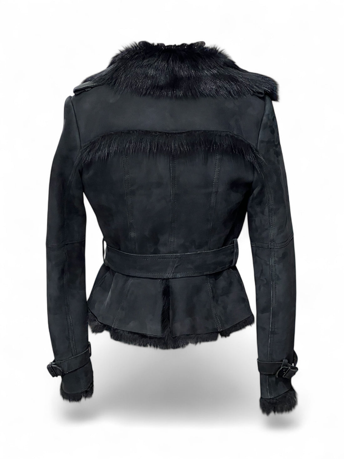 Burberry - Shearling jacket size 38