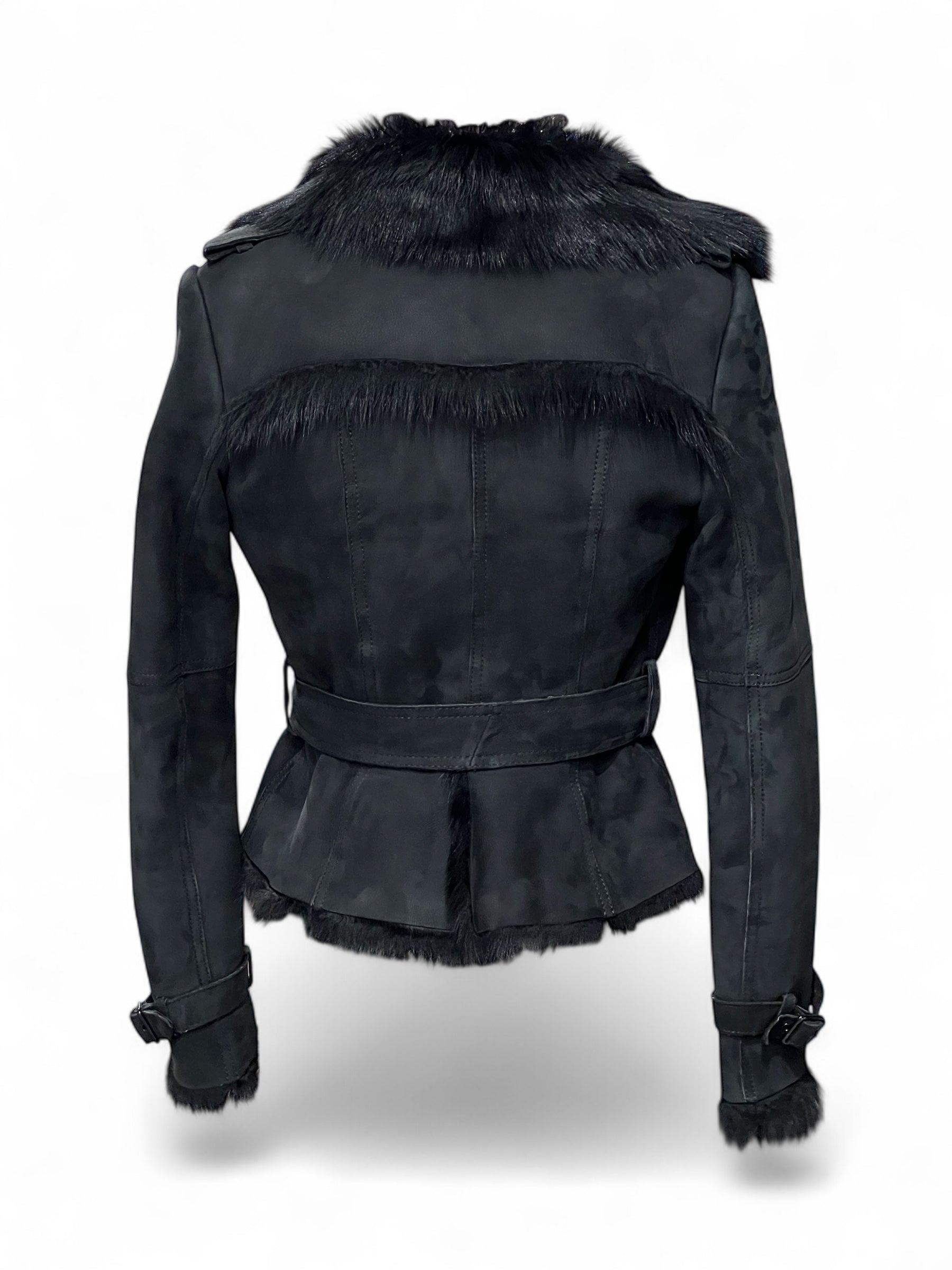 Burberry - Lammfelljacke Gr.38