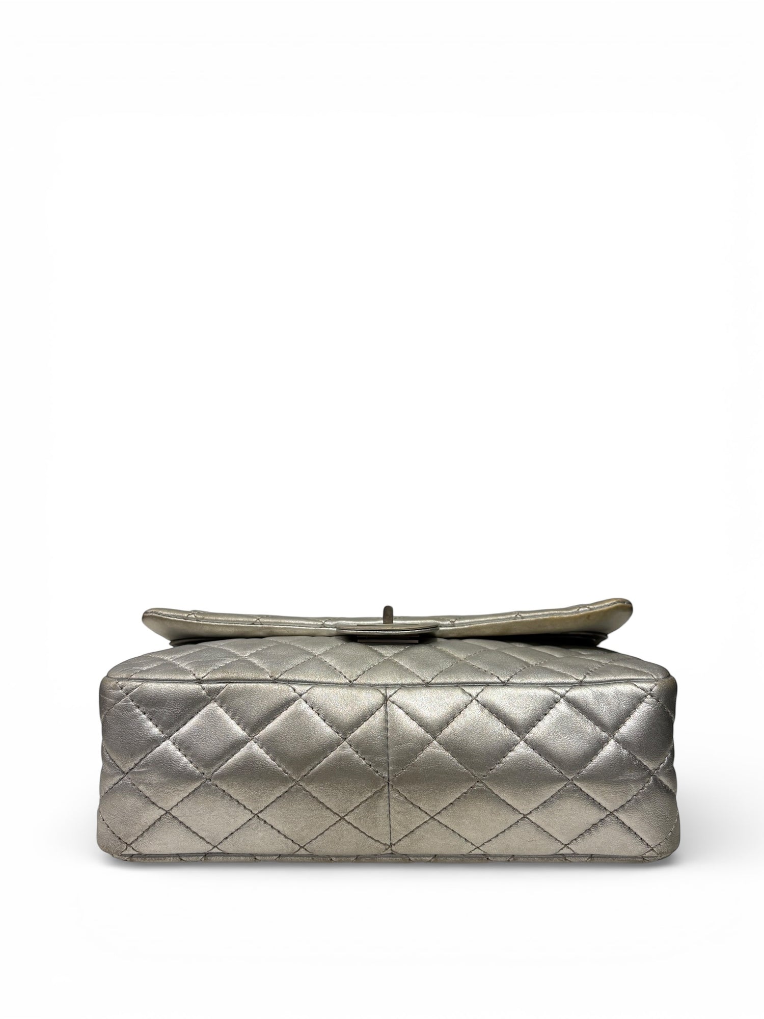 Chanel - Sac 2.55 Argenté | Les Folies d’Eugénie