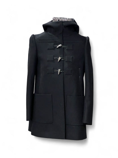 Miu Miu - Manteau en laine avec la capuche T.38