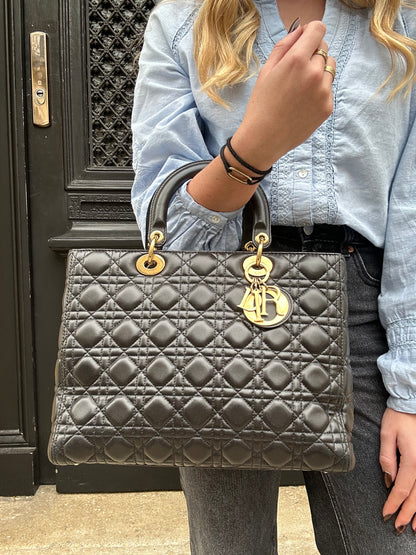 Dior - Sac Lady Dior GM noir
