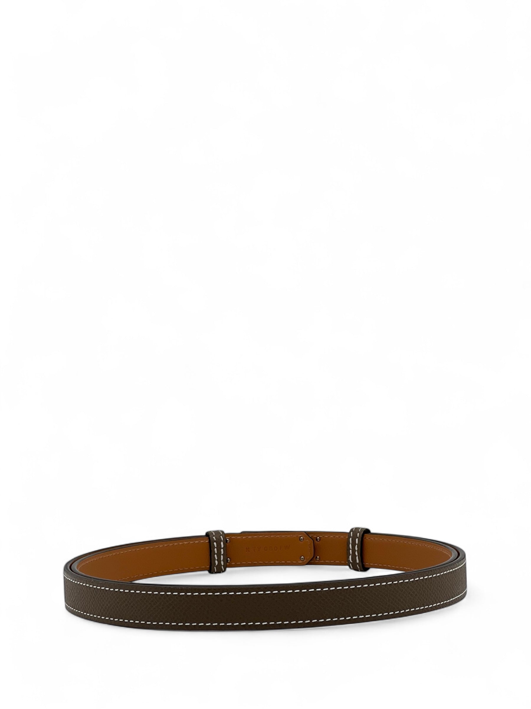 Hermès - Ceinture Kelly Etoupe
