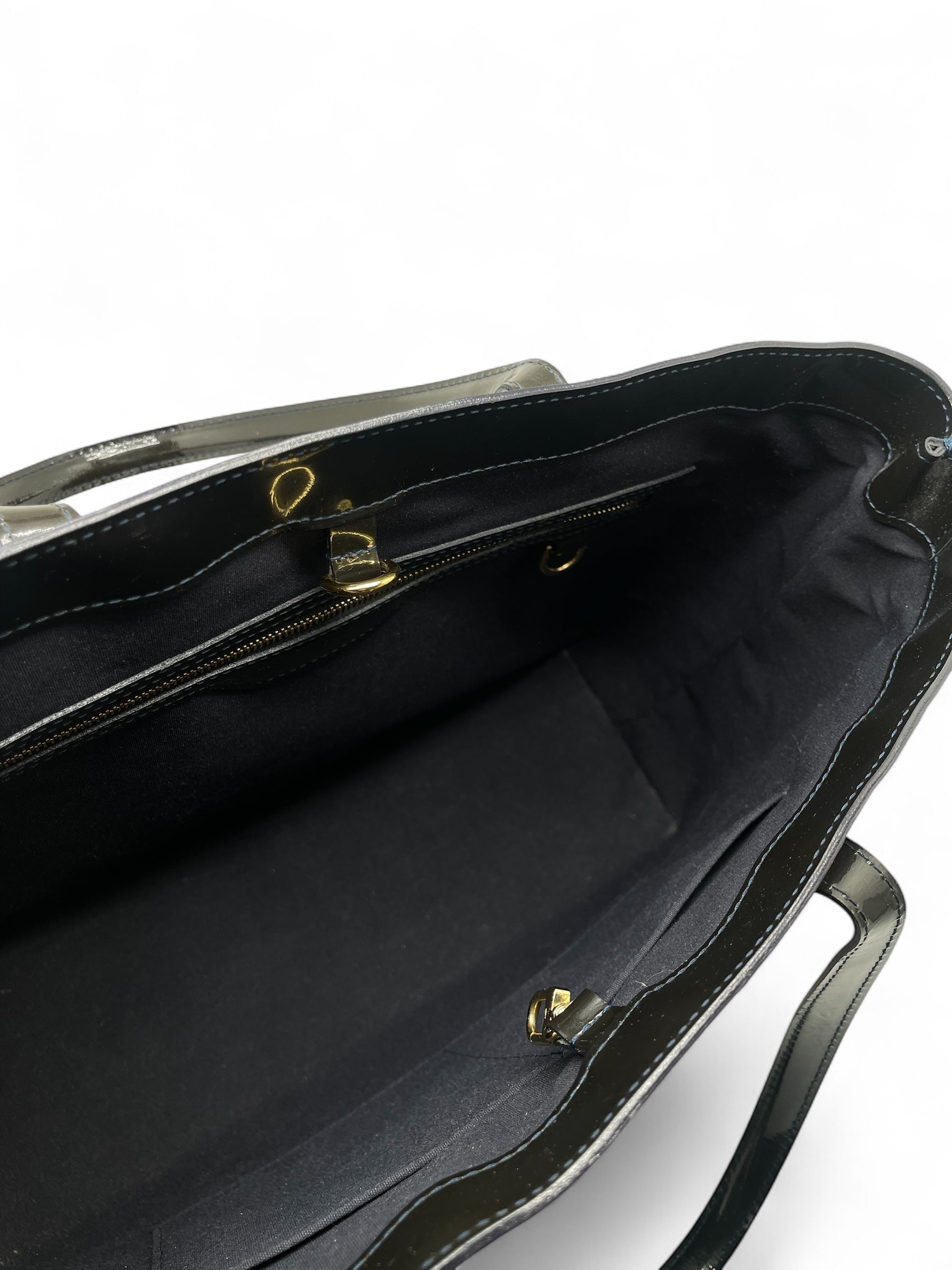 Louis Vuitton - Sac Wilshire cuir verni
