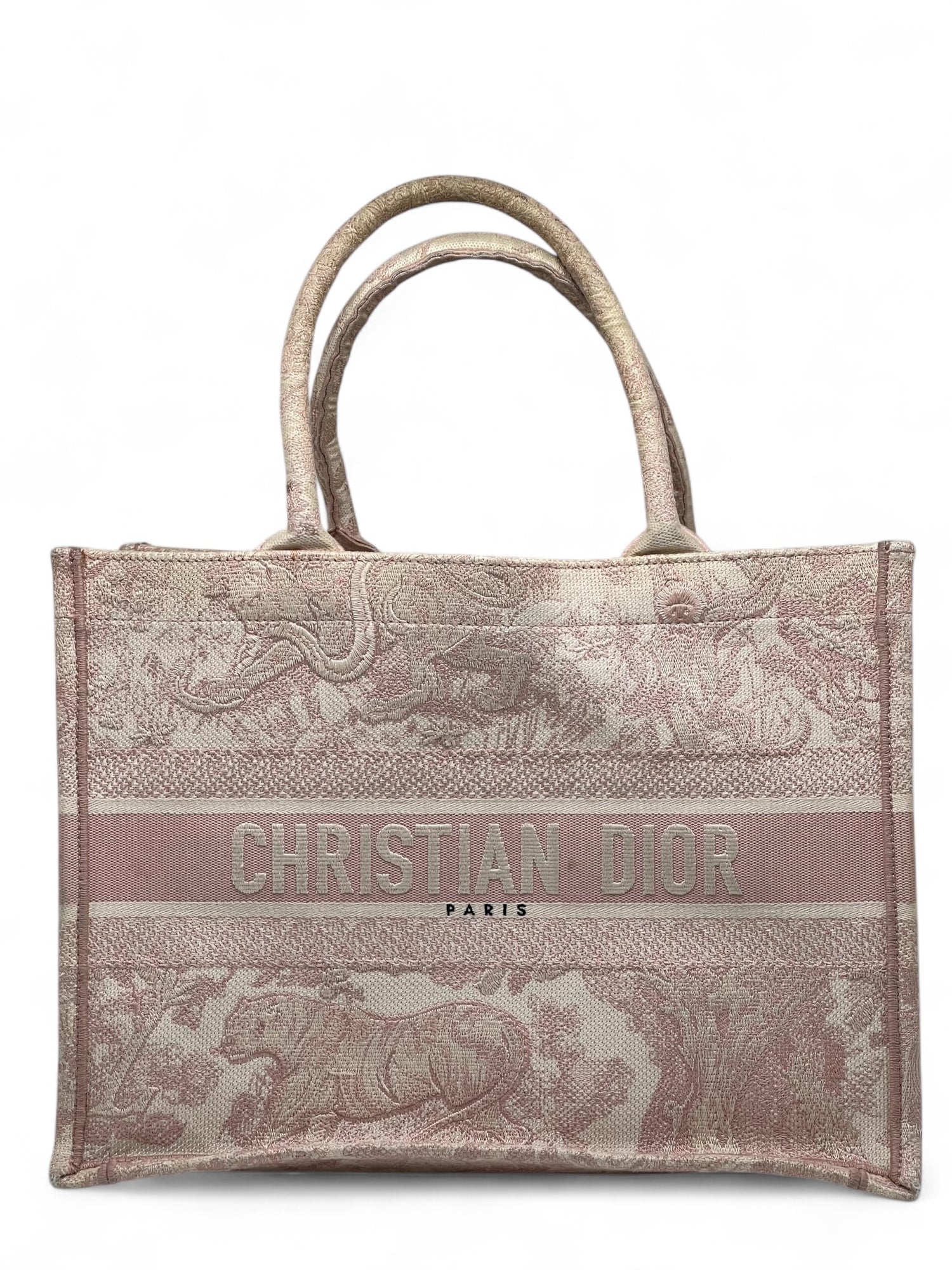 Christian Dior Cabas en toile Book Tote – Les Folies d'Eugenie