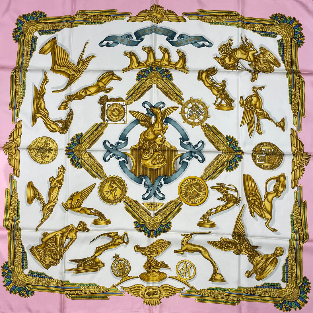 Hermès - Carré 90 « Les Parures du vent »