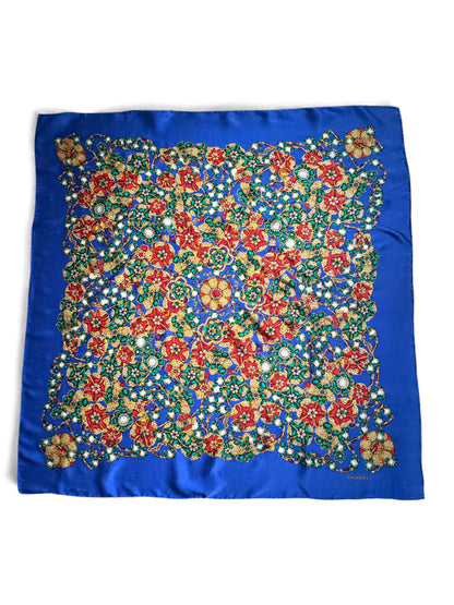 Chanel - Carré 90 bleu