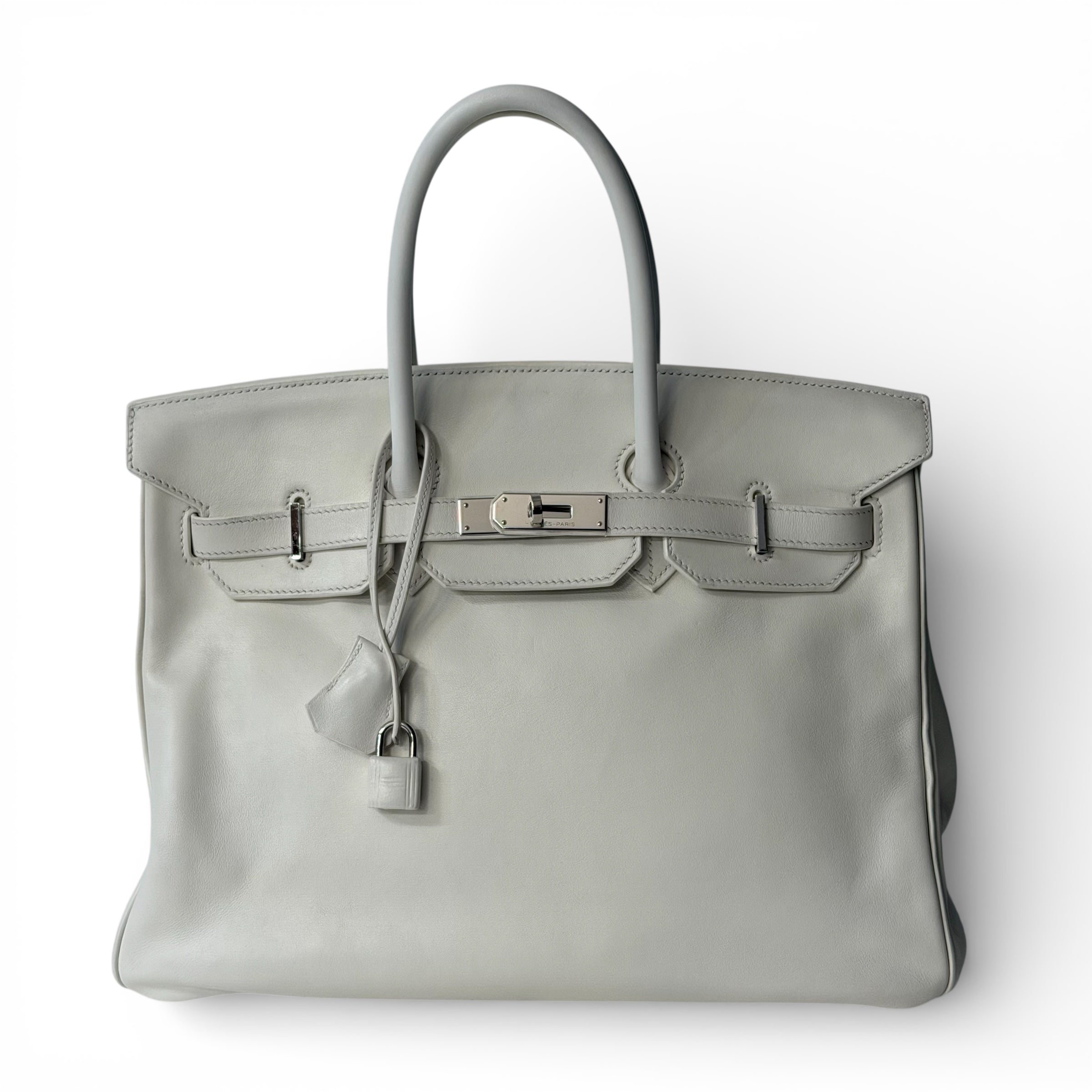 Hermès - Sac Birkin 35 Blanc | Les Folies d’Eugénie