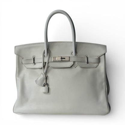 Hermès - Sac Birkin 35 Blanc | Les Folies d’Eugénie