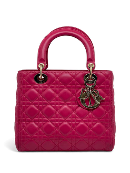 Dior - Sac Lady Dior médium fuchsia