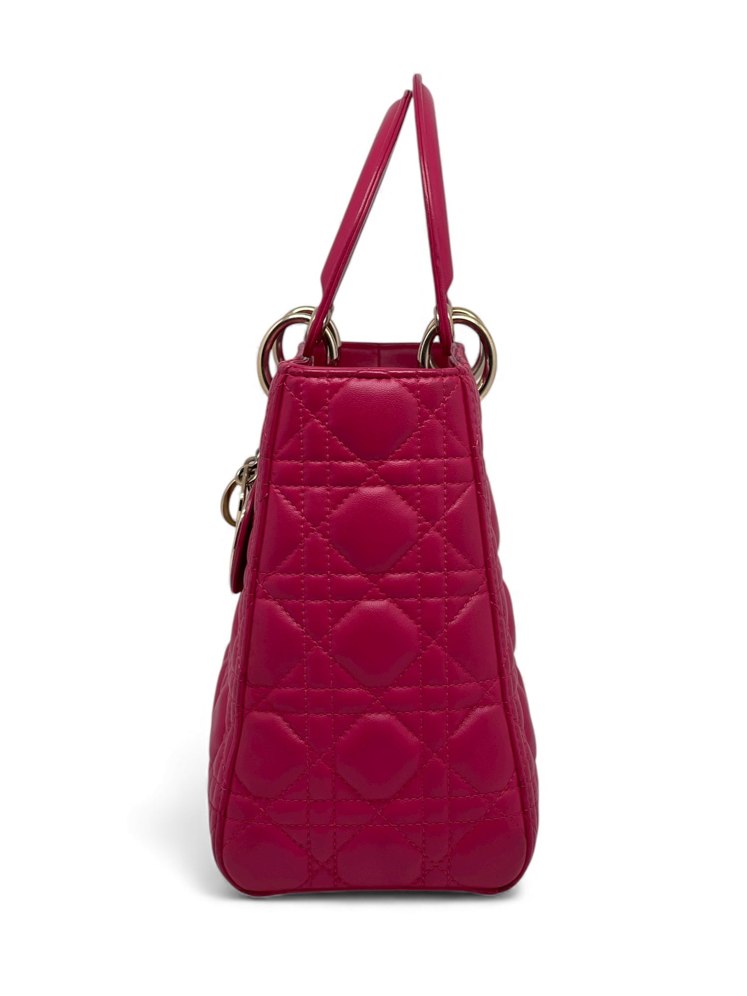 Dior - Sac Lady Dior médium fuchsia