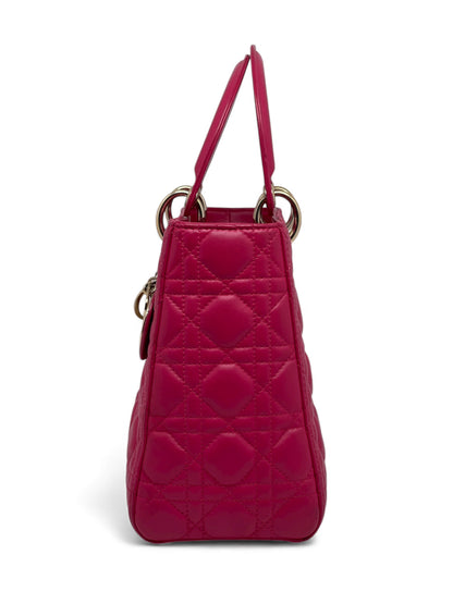 Dior - Sac Lady Dior médium fuchsia