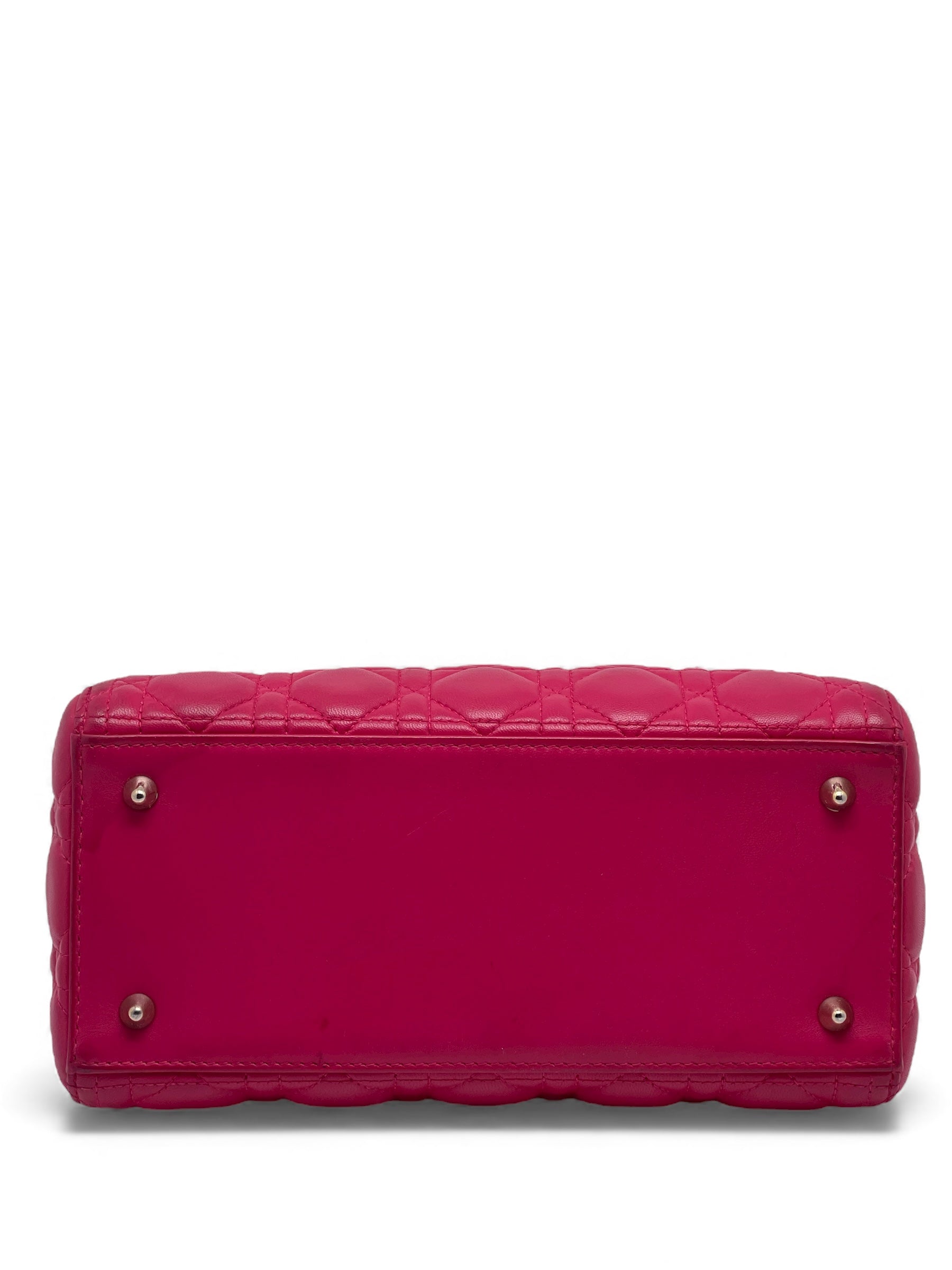 Dior - Borsa Lady Dior media fucsia
