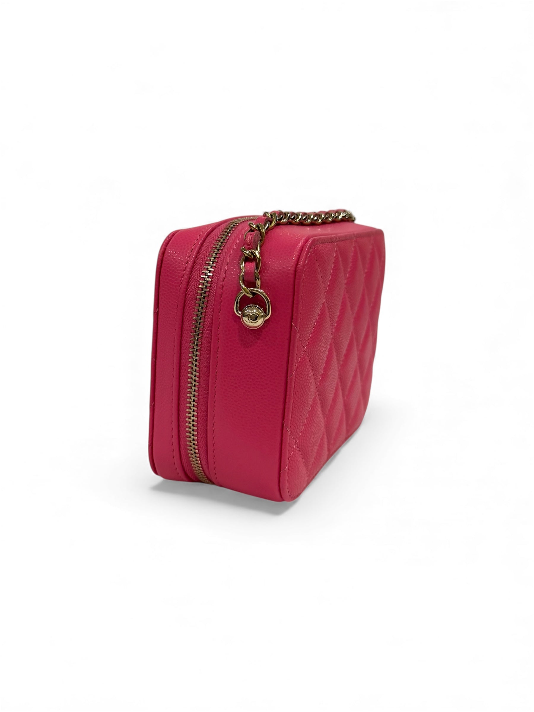 Chanel - Borsa mini Cassette in pelle caviar