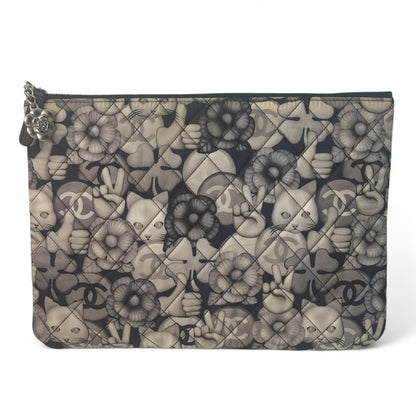 Chanel - Pochette en nylon Kitty