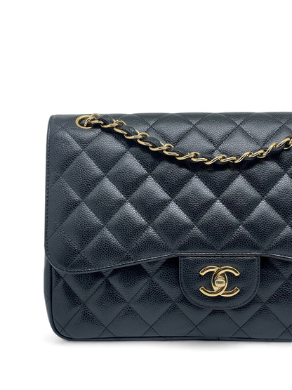 Chanel - Sac Jumbo cuir caviar