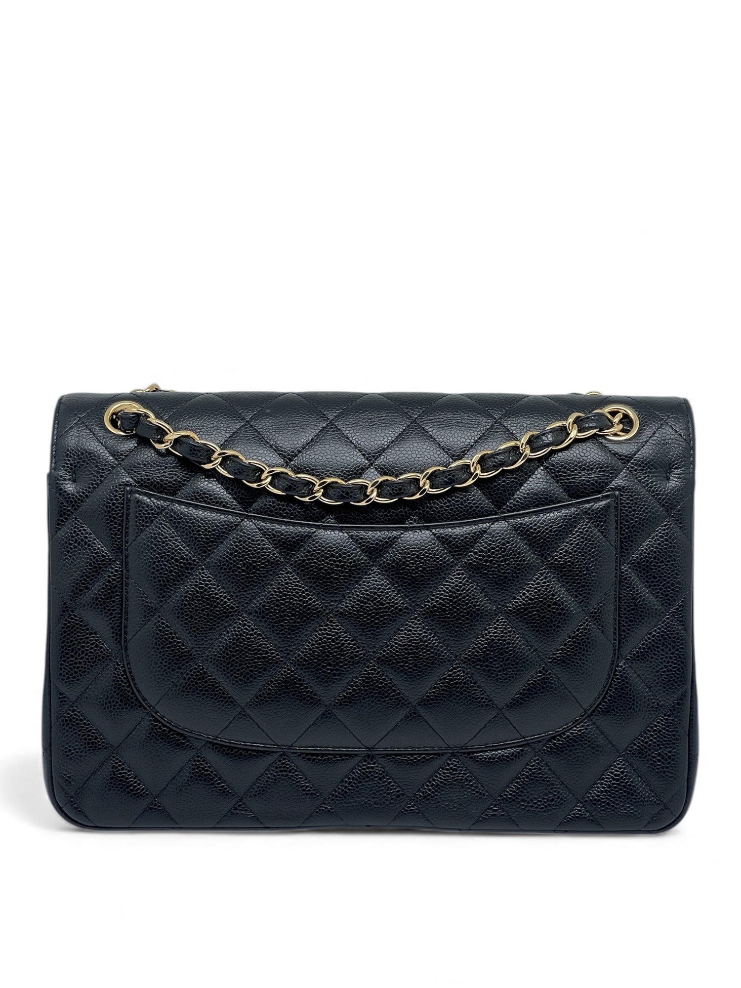 Chanel - Sac Jumbo cuir caviar