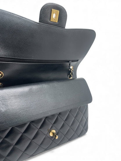 Chanel - Sac Jumbo cuir caviar