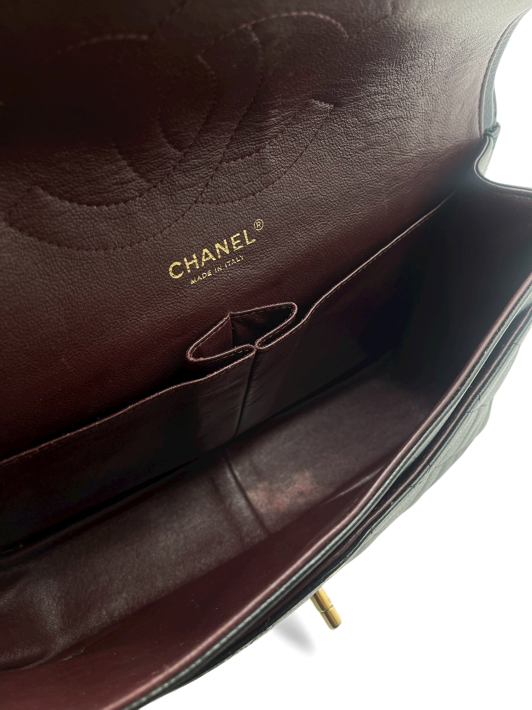 Chanel - Jumbo caviar leather bag