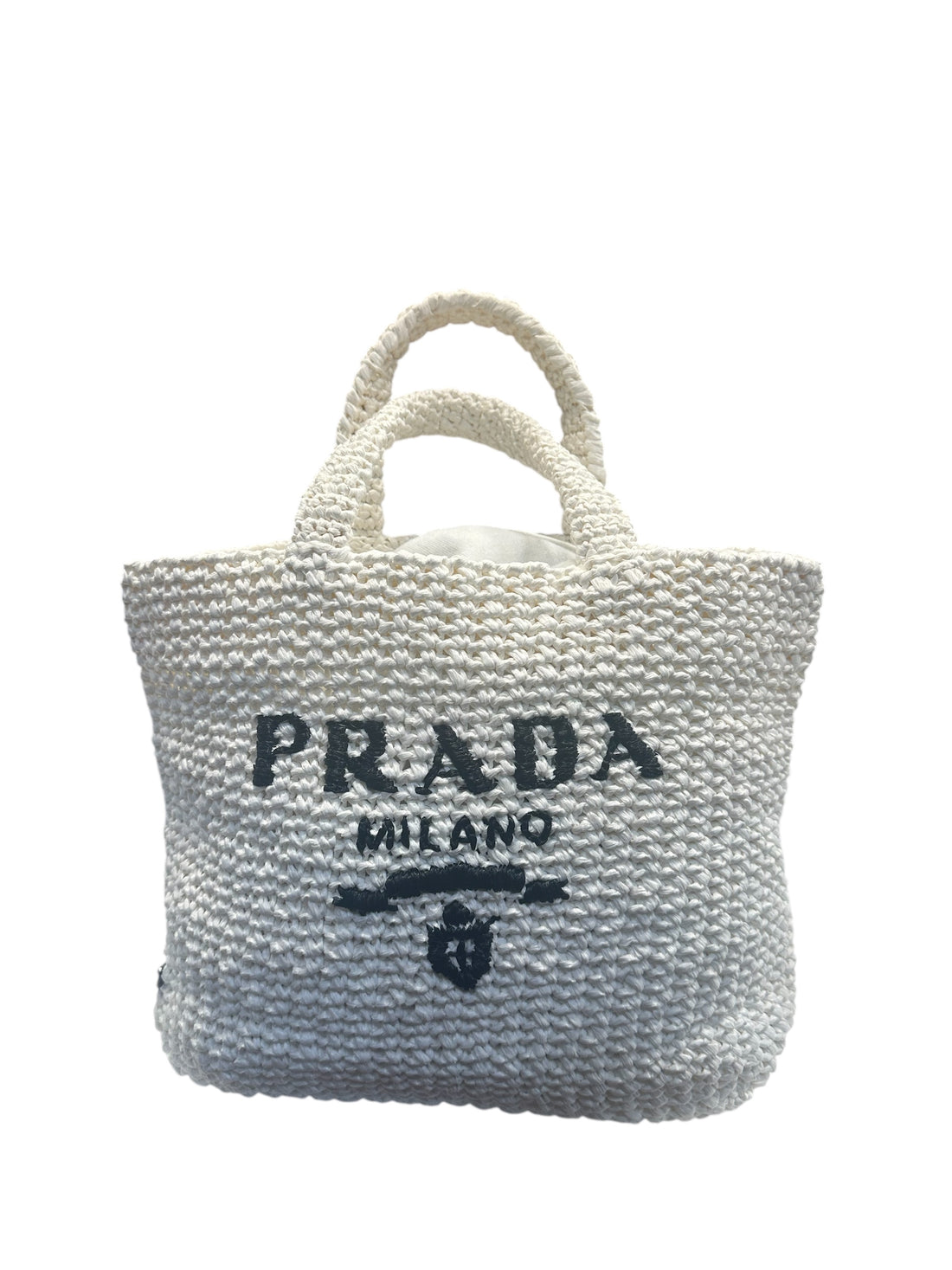 Prada - Sac Tote naturel PM
