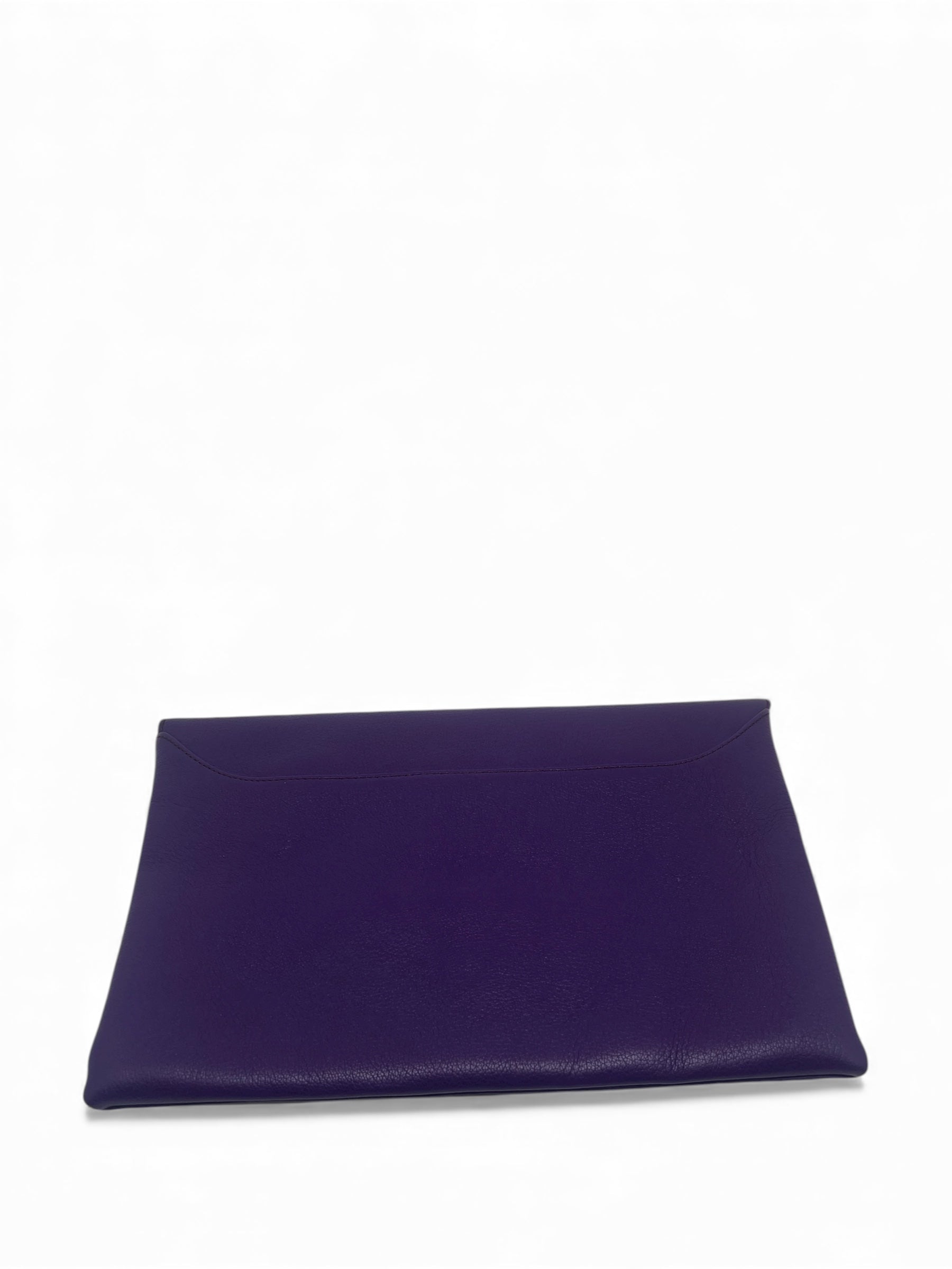 Givenchy - Purple envelope-style clutch