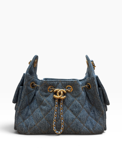 Chanel - Sac hobo 25 mini Denim