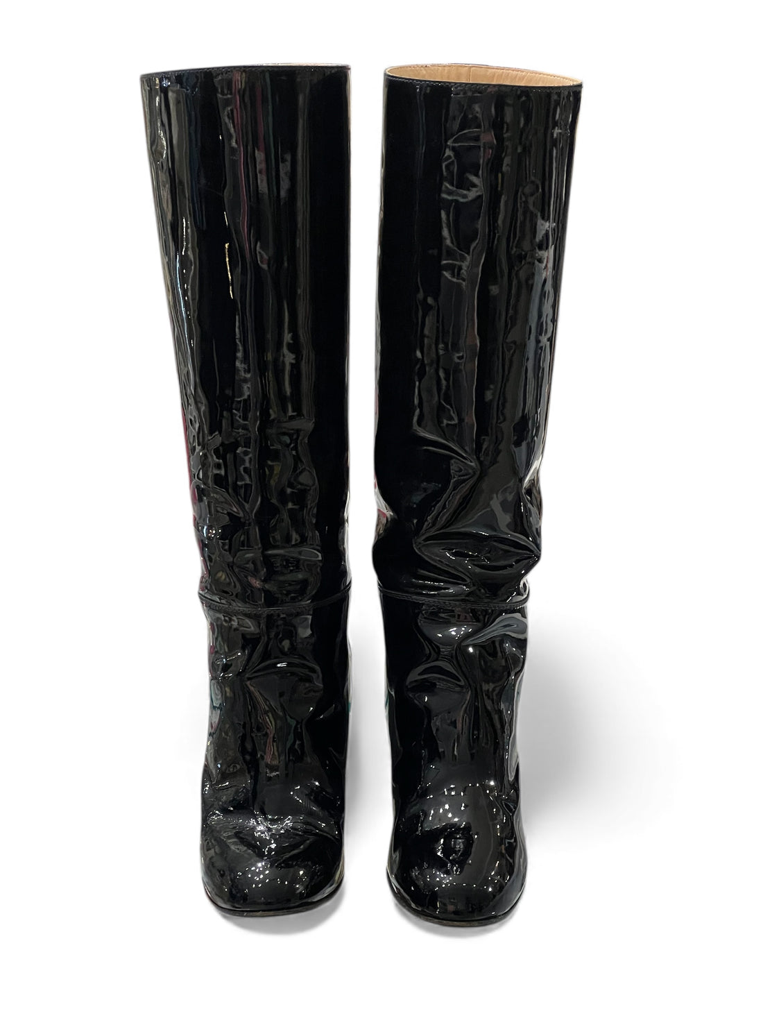 Chanel - Bottes vernis T38,5