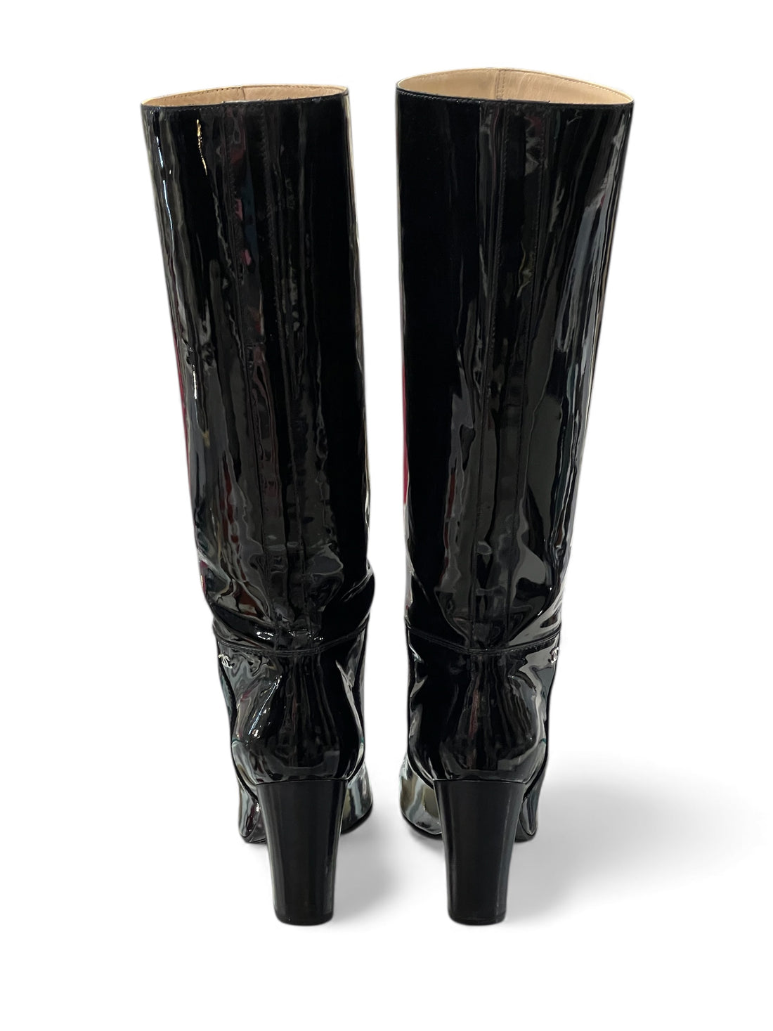 Chanel - Bottes vernis T38,5