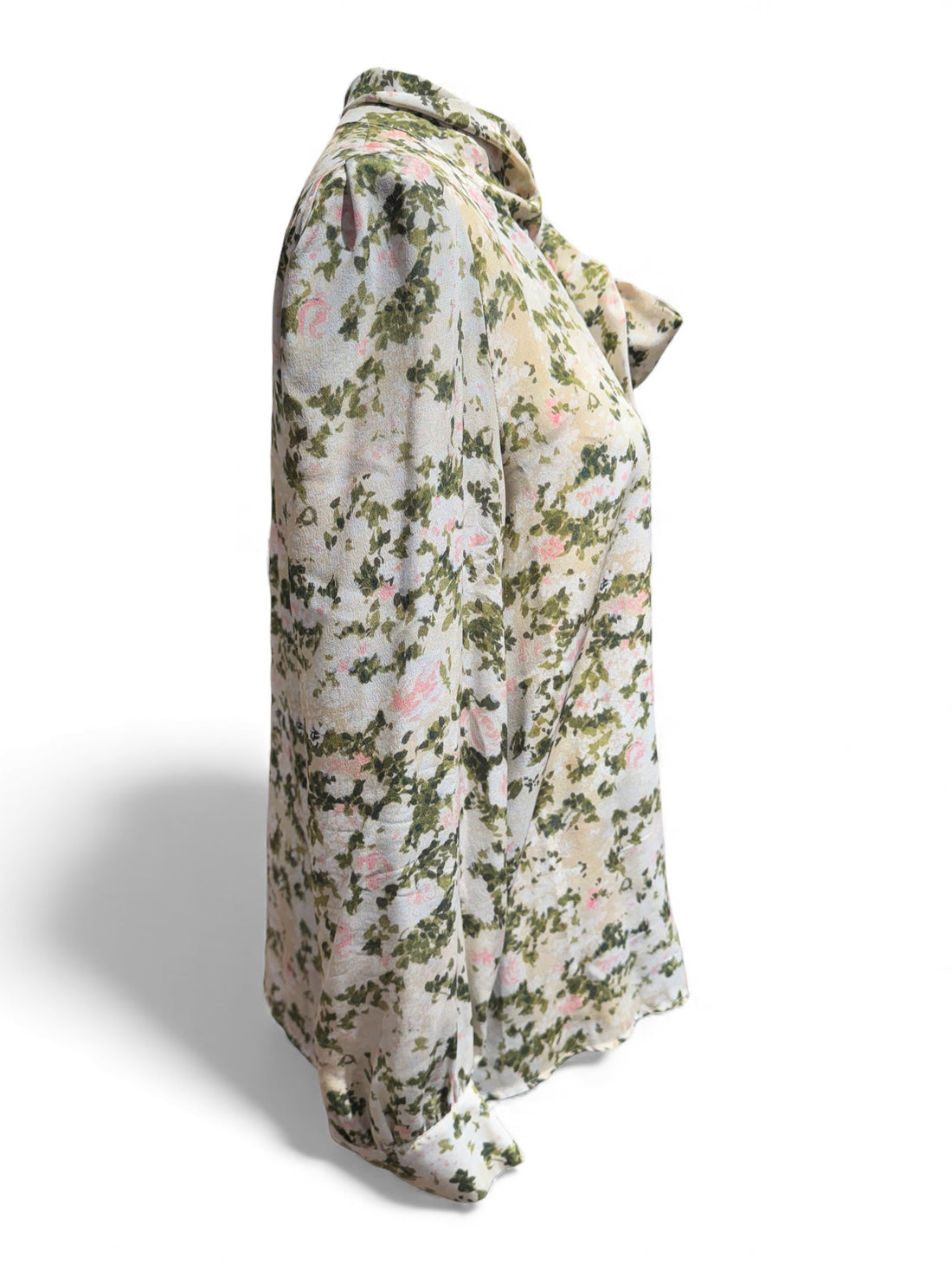 Max Mara - Blusenhemd mit Blumenmuster T38