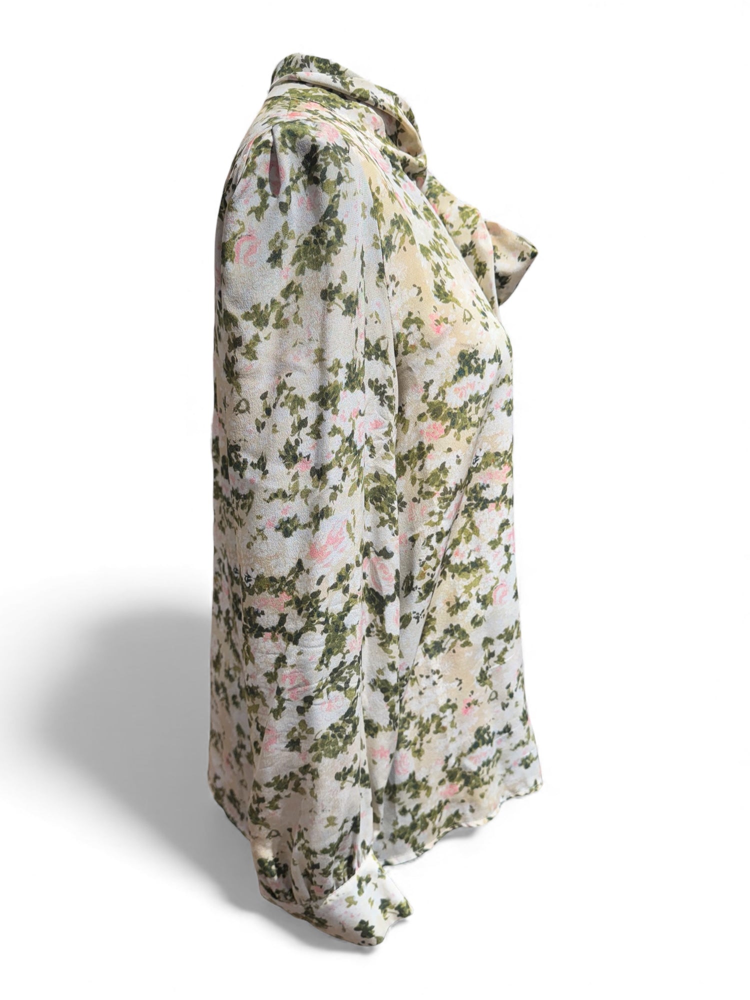 Max Mara - Chemisier à fleurs T38