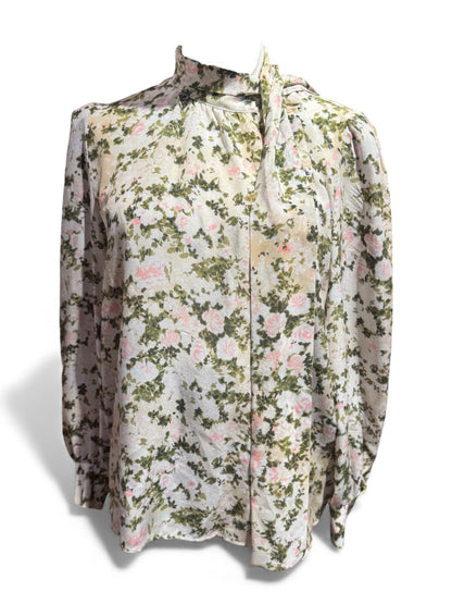 Max Mara - Chemisier à fleurs T38