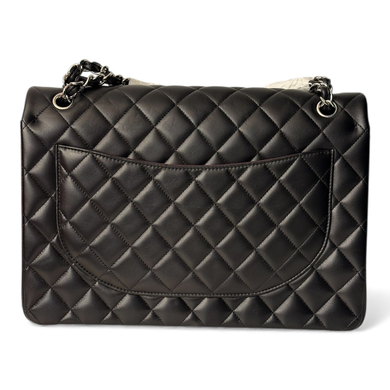 Chanel - Sac 11.12 Maxi en cuir d’agneau
